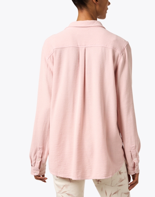 Back image - Xirena - Scout Pink Crepe Shirt