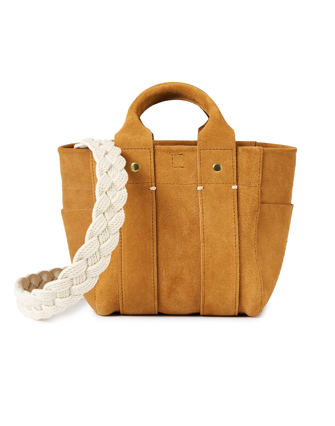 Clare V Brown Leather Tote Clare Vivier Shopping Bag