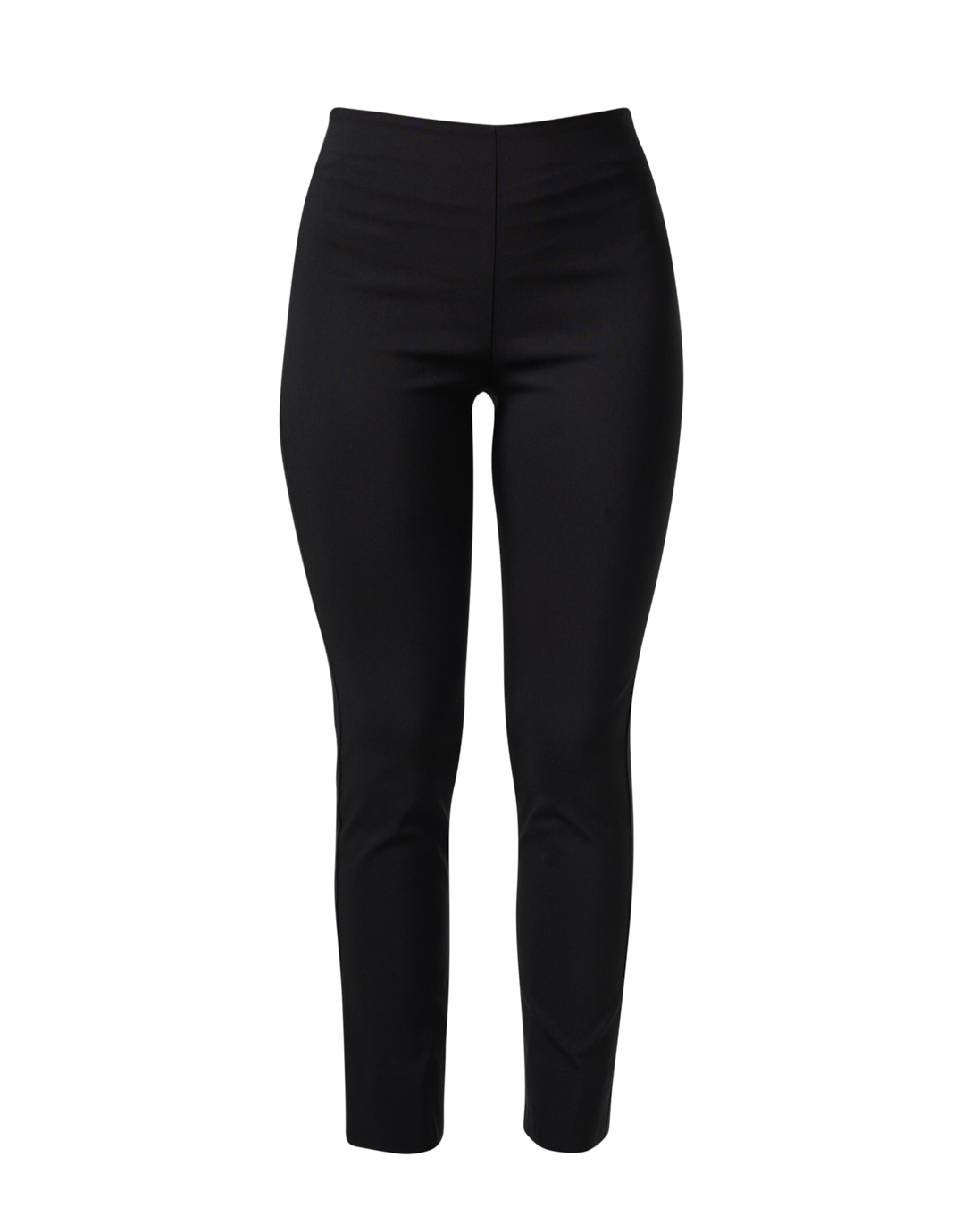 Women's Stretchy Black Pants - Elasticated Waist