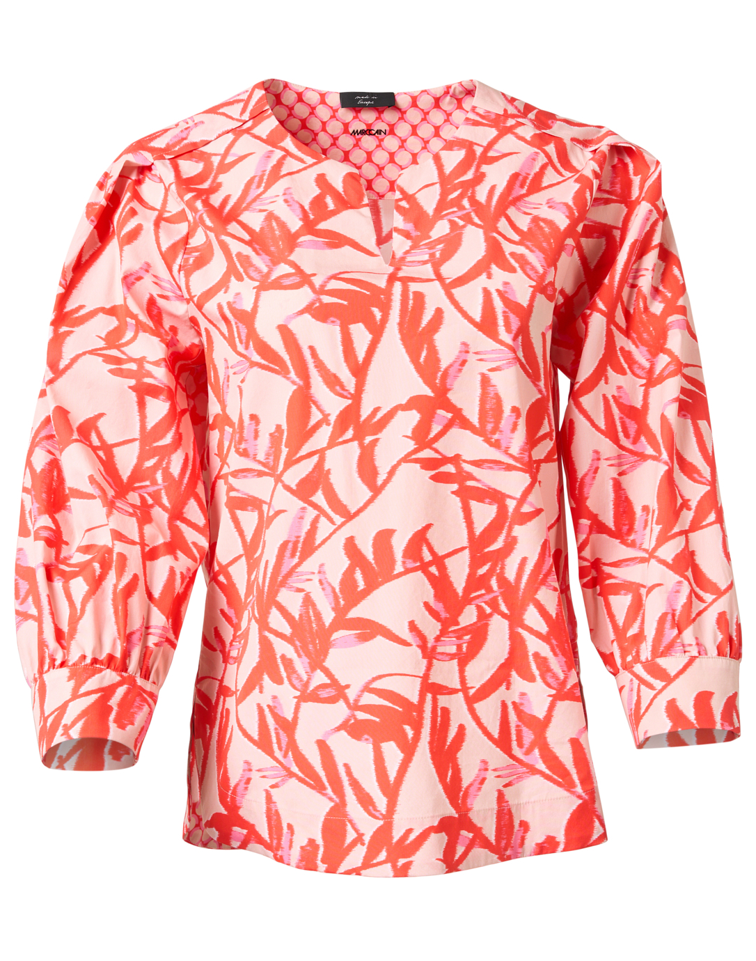 and Pink Print Cotton Top | Marc