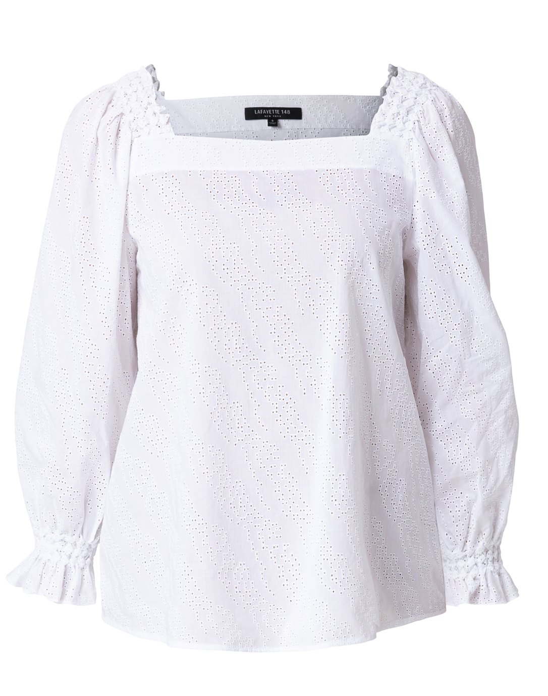 white eyelet