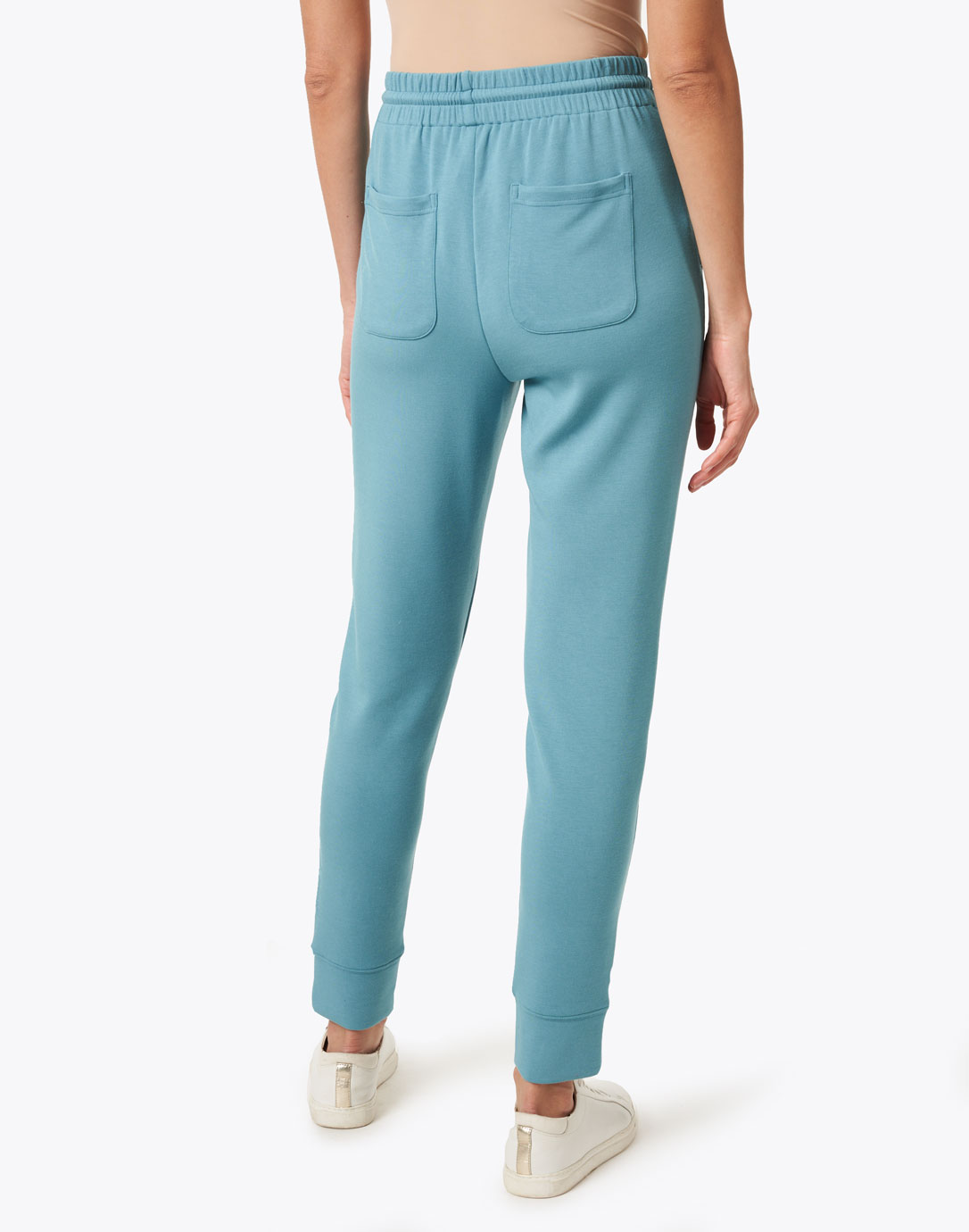 spell slice title Light Teal Modal Jogger Pant | Marc Cain Sports