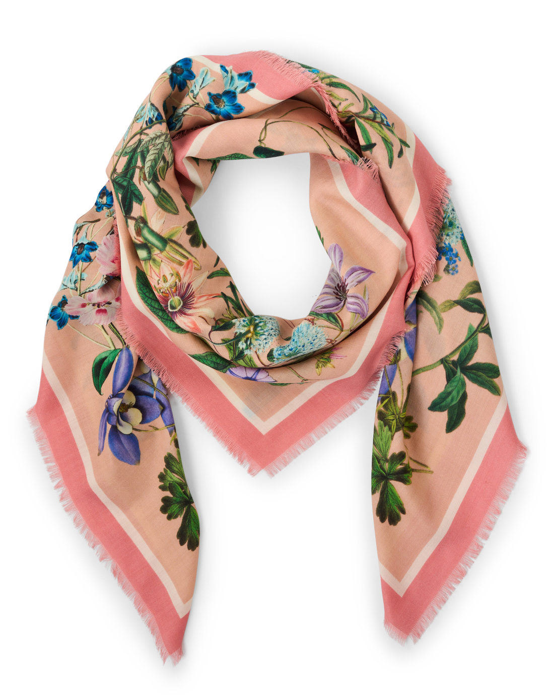 Pink Square Scarf