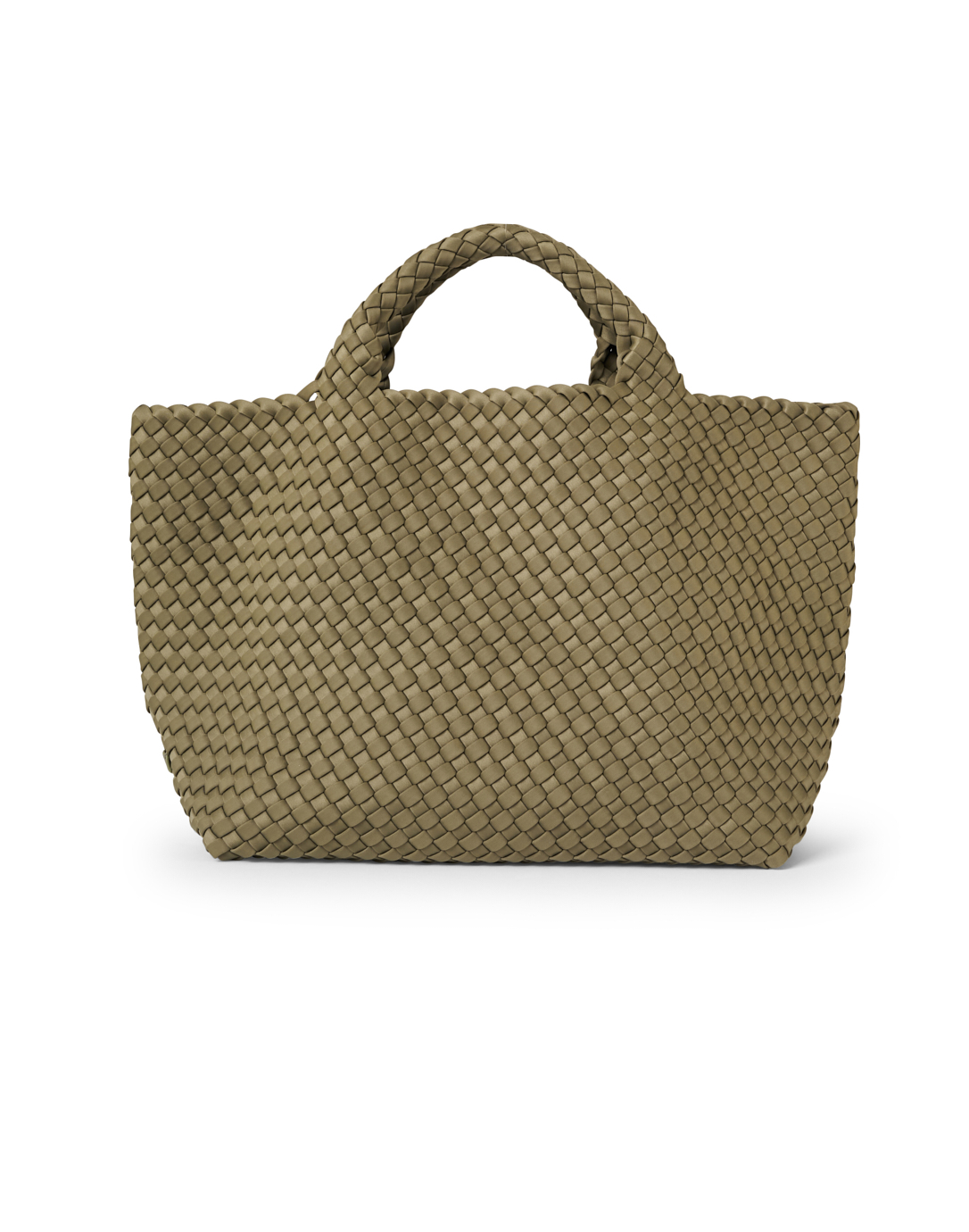 Neoprene Tote Bag | Large Tote Bag | Beach Travel Bag | Brown Checker