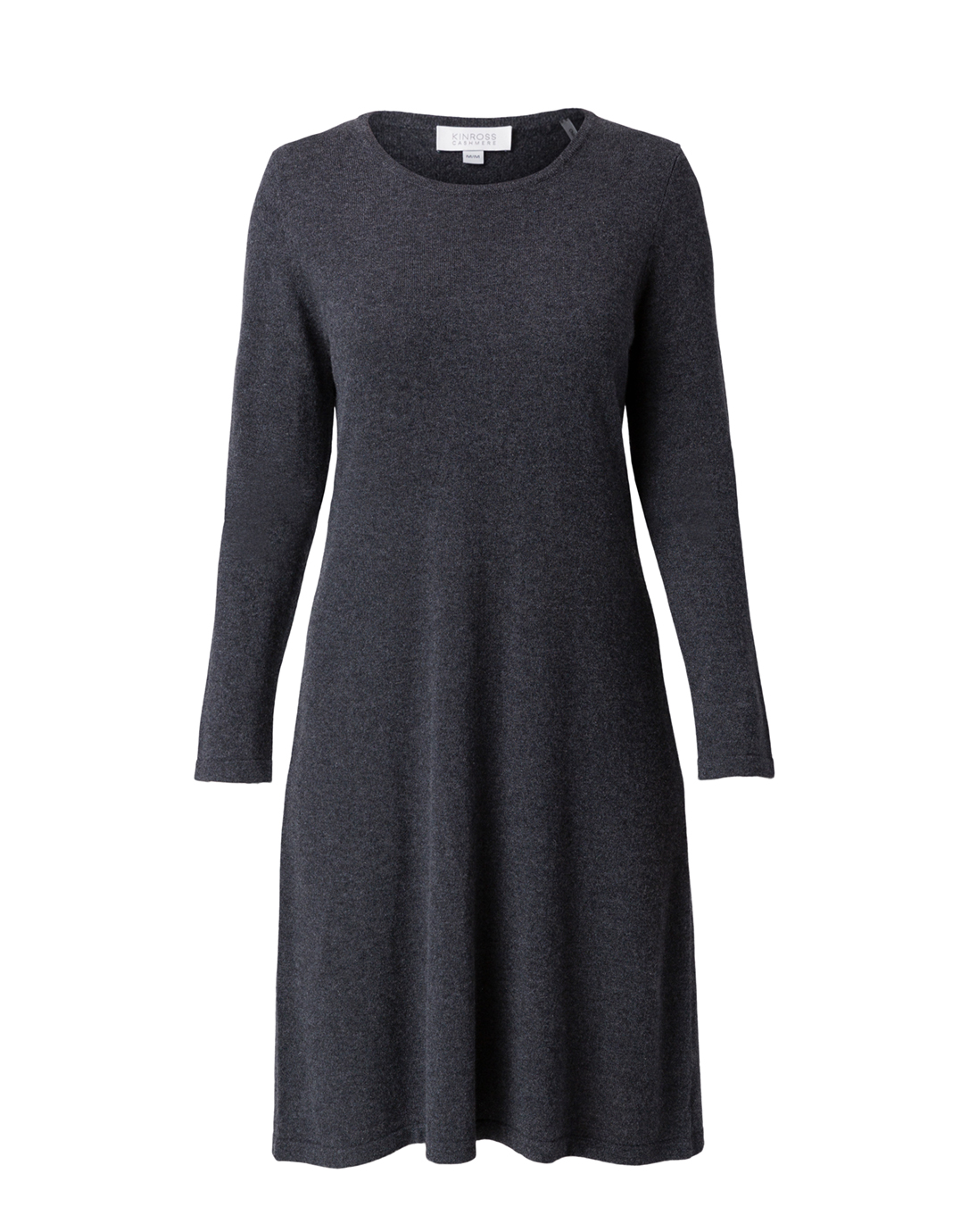 charcoal grey casual dress