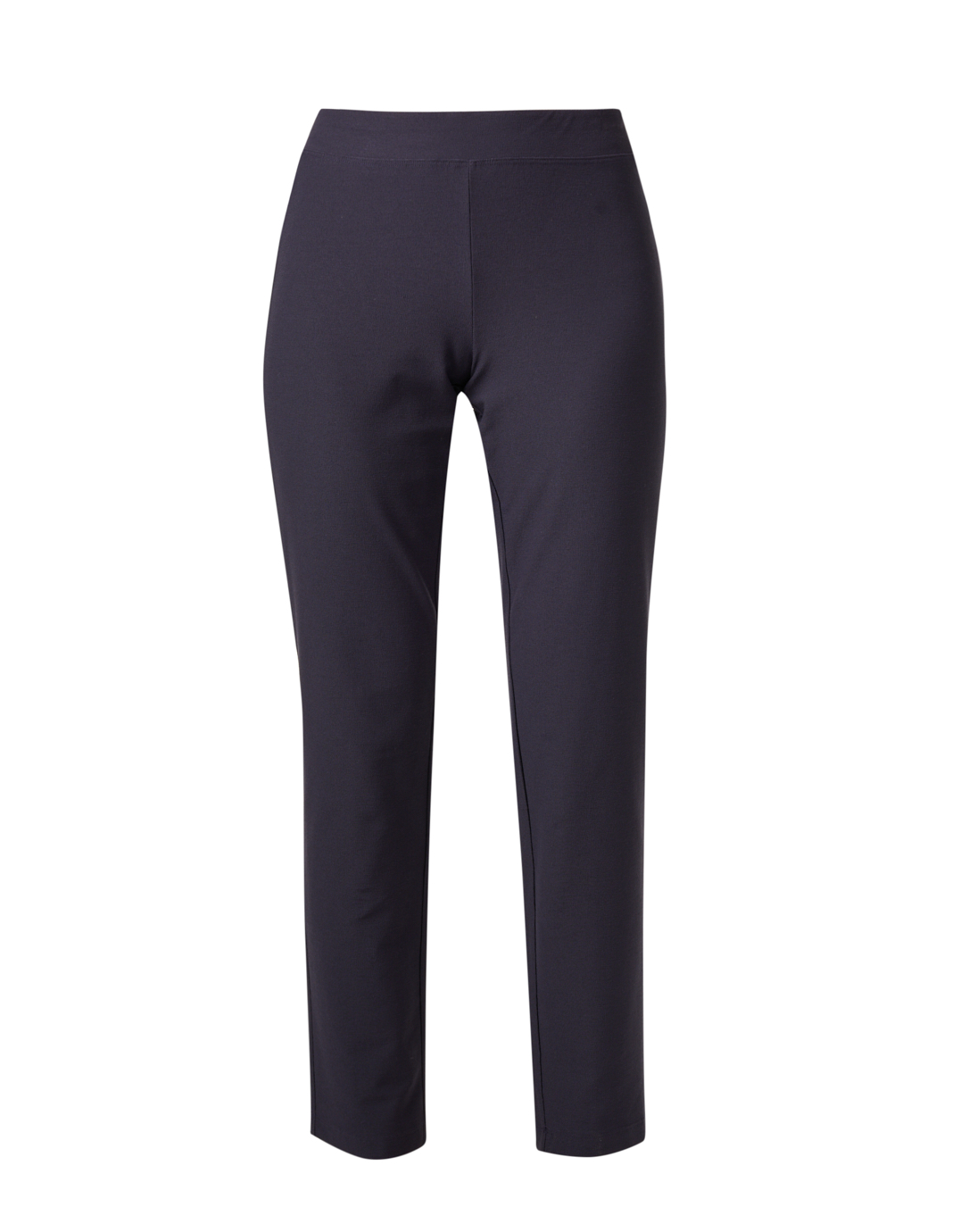 Ankle Fit Navy Blue 4 Way Stretchable Formal Pants