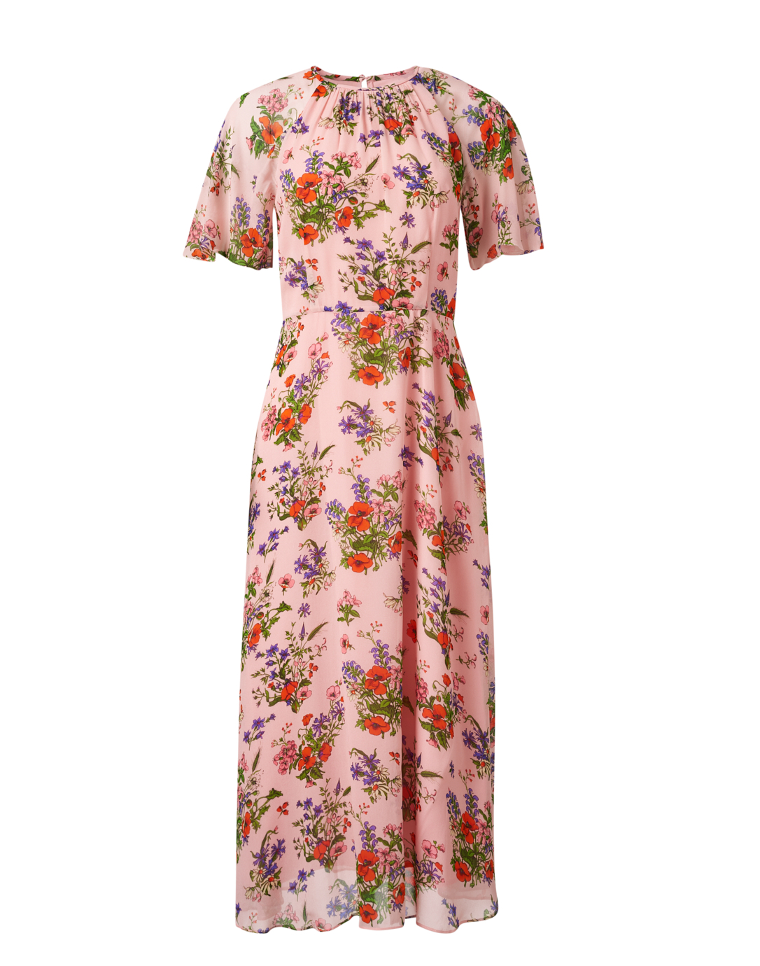 Elowen Pink Print Dress | L.K. Bennett