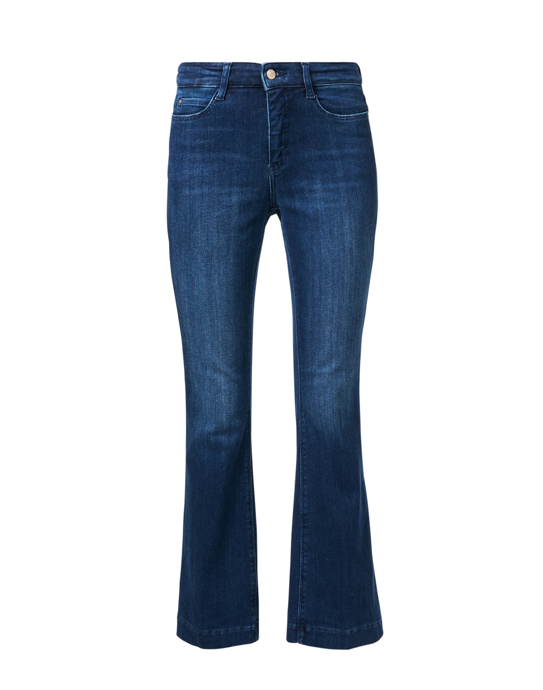 Side Slit Stretch Denim Bootcut Jeans, UK Sizes 6 to 14
