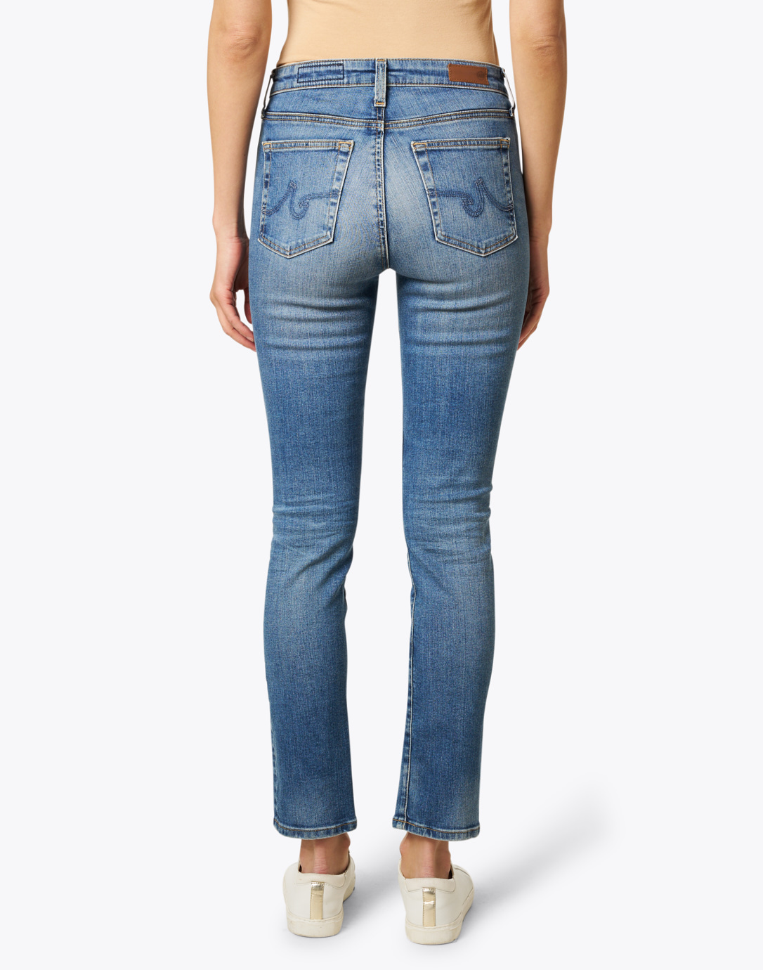 Mari Blue Stretch Denim Jean | AG Jeans