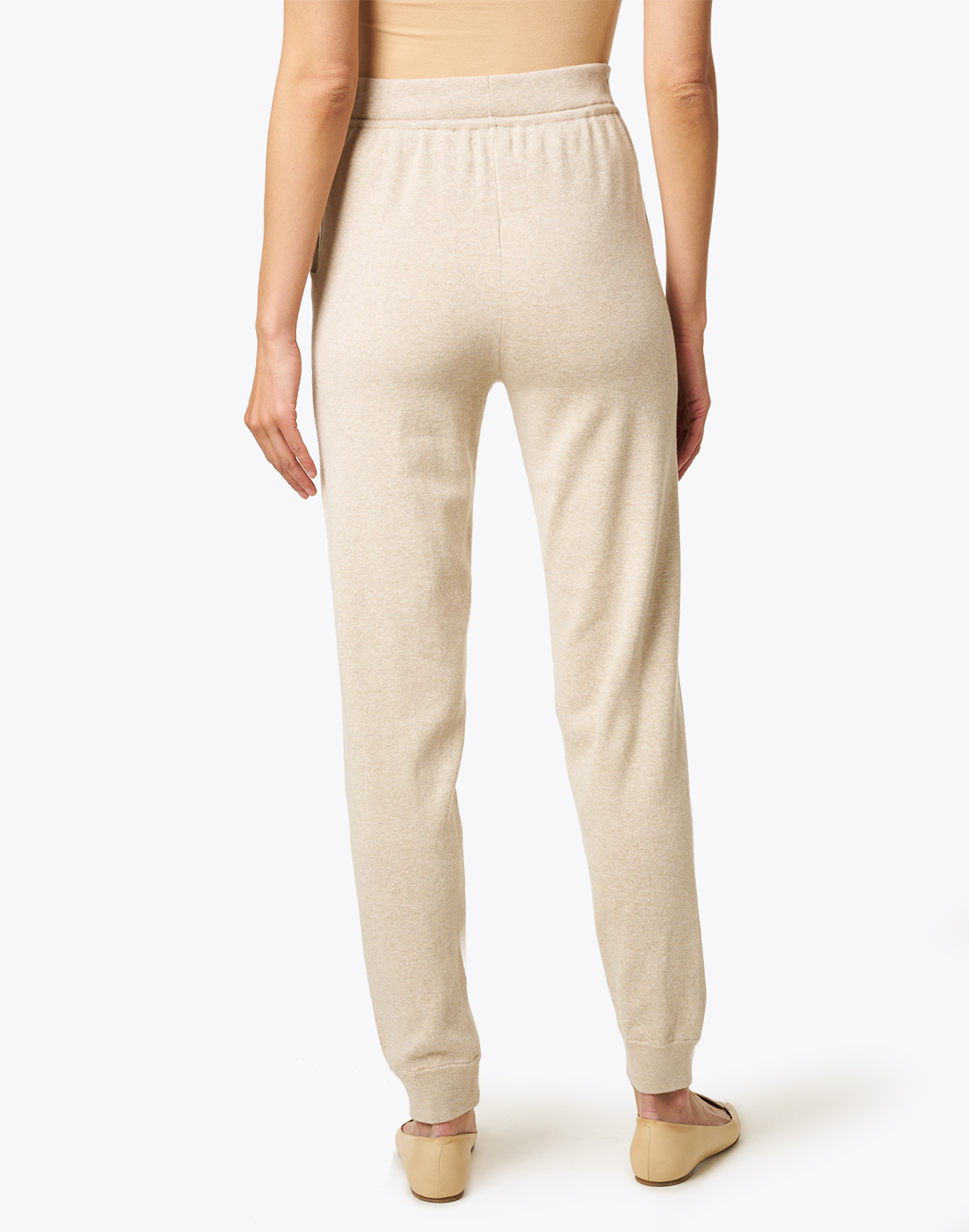 beige jogger pants womens