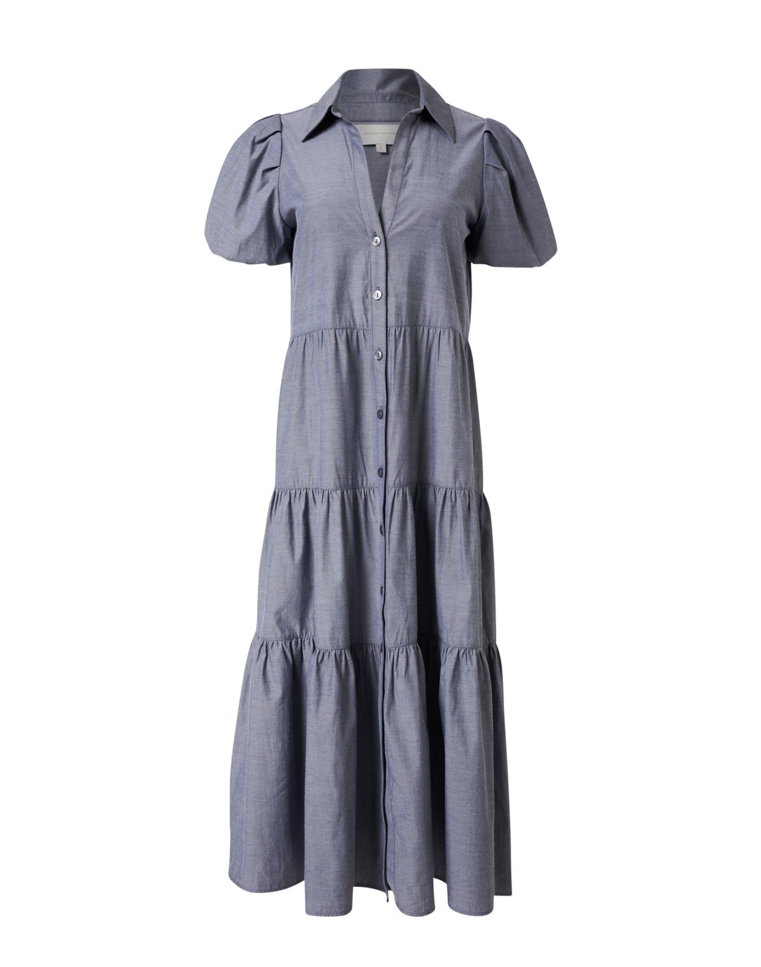 Havana Slate Grey Midi Dress | Brochu Walker