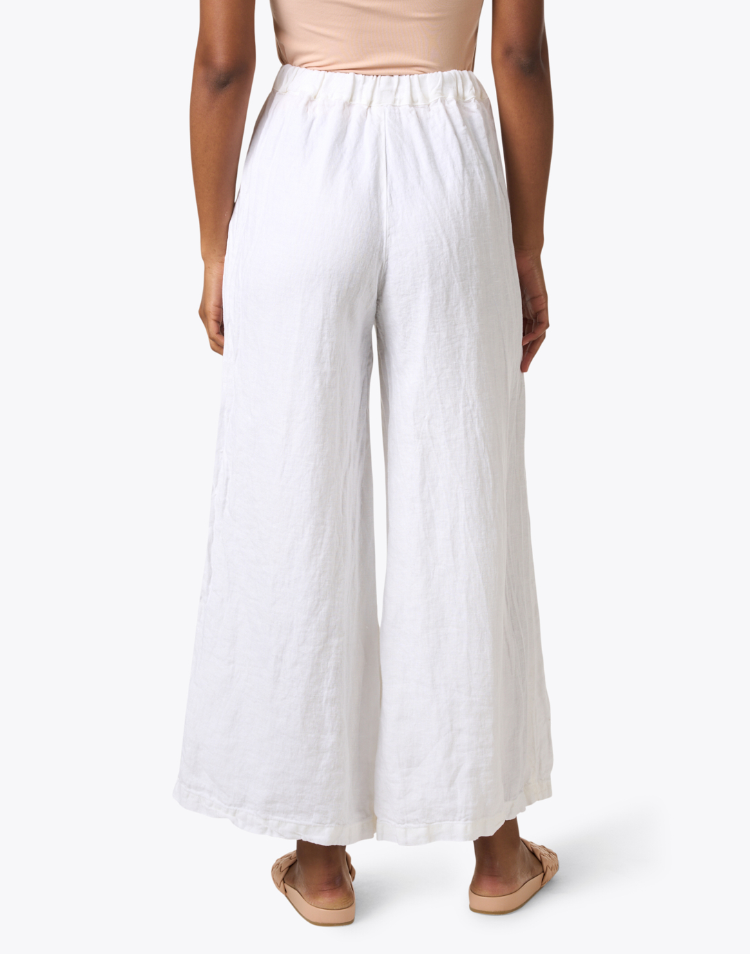 Wendy White Linen Pant | CP Shades