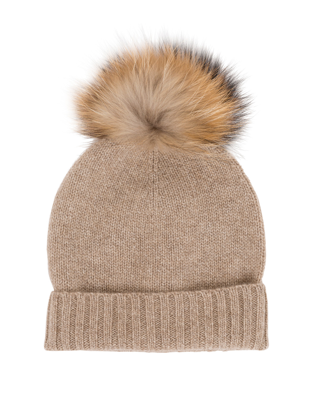 real fur pom pom hats