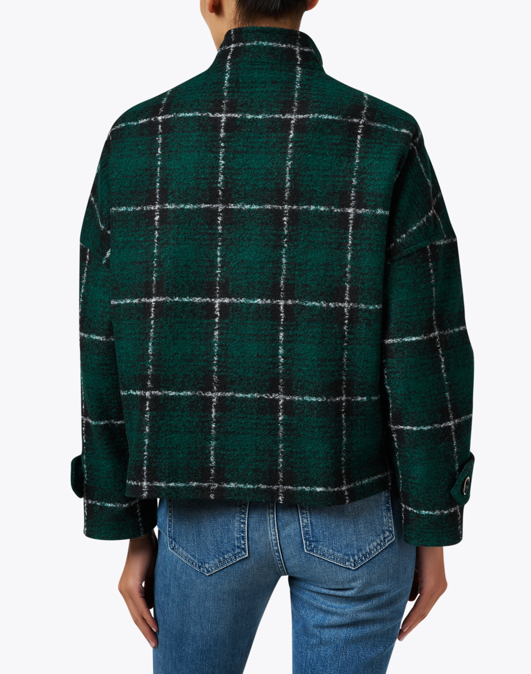 Green 2024 plaid jacket