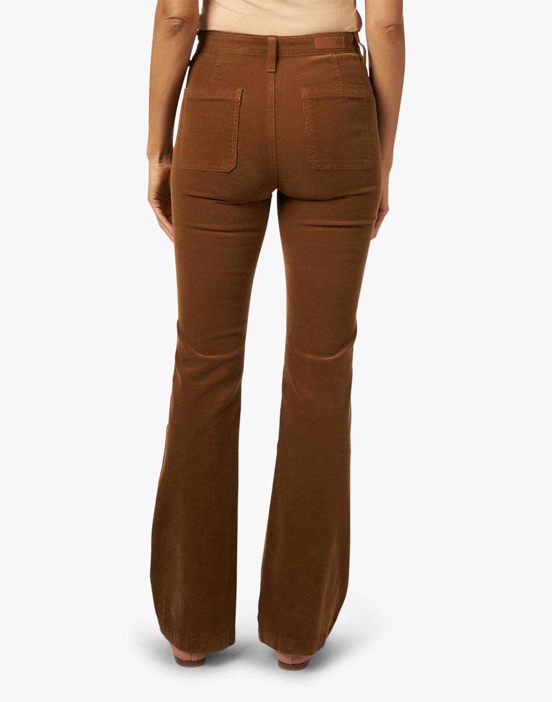 Anisten Brown Corduroy Bootcut Pant