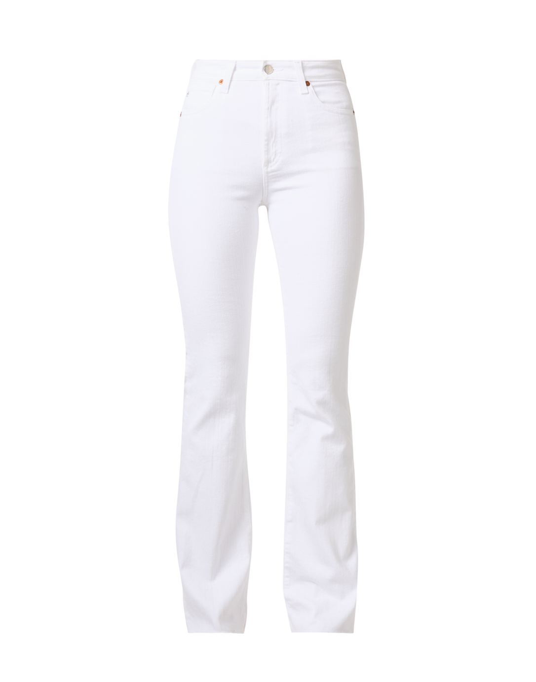 Alexxis White High Rise Boot Cut Jean | AG Jeans