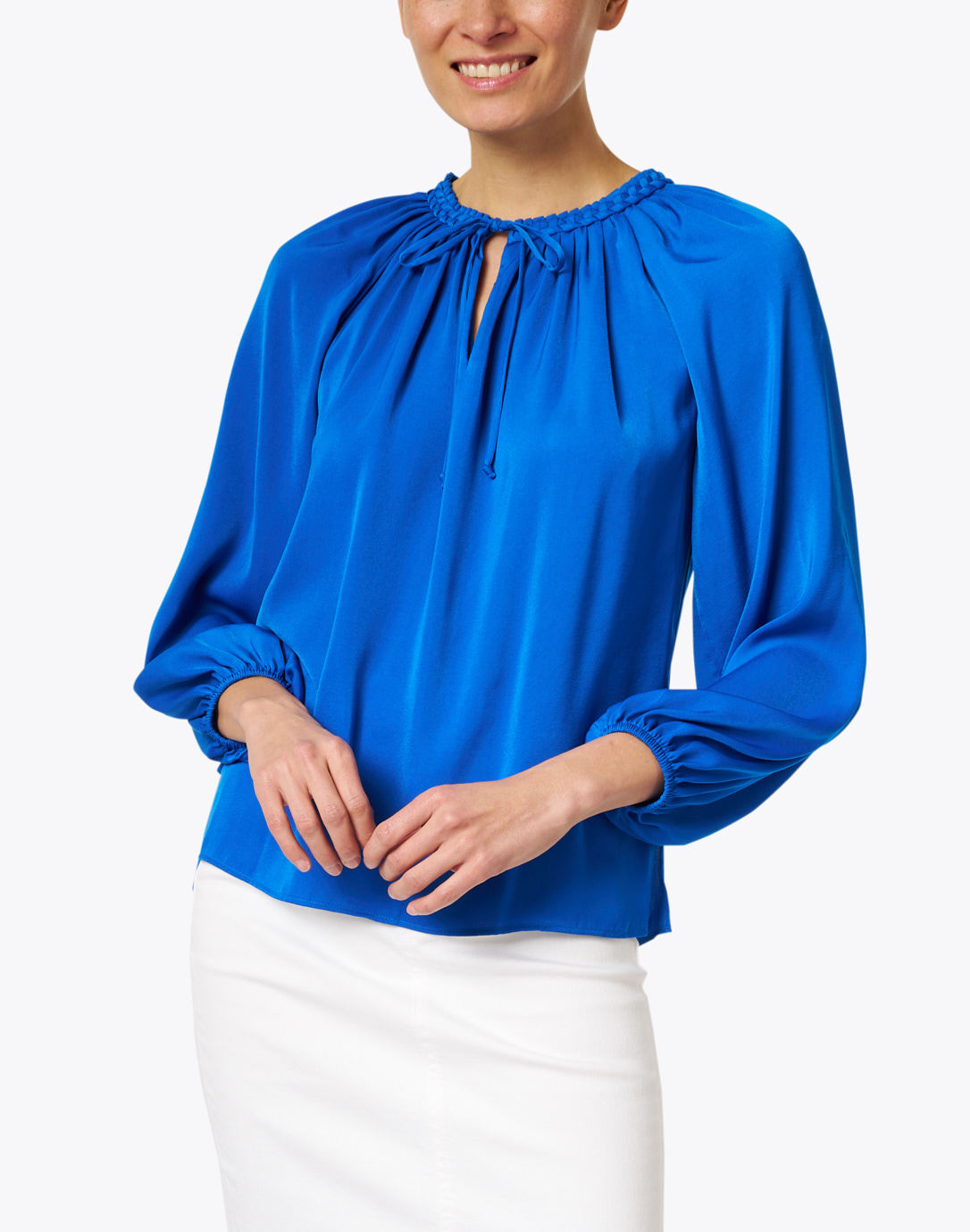 cobalt blue blouse uk