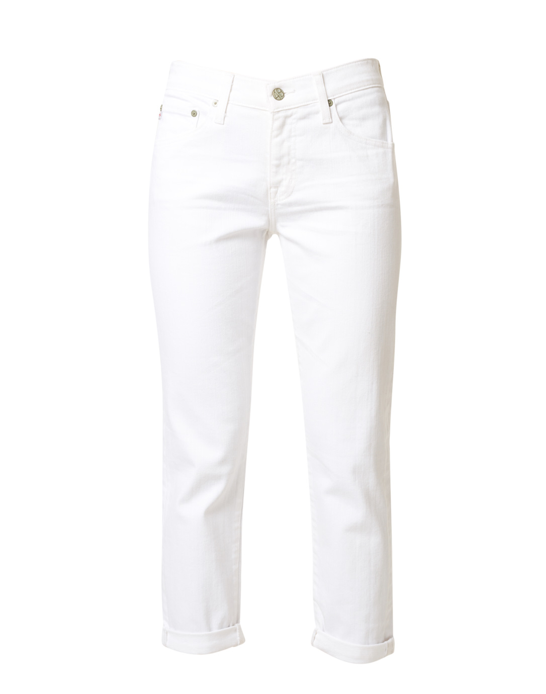 vanter Yoghurt hjælpeløshed Relaxed Fit Slim White Jean | AG Jeans