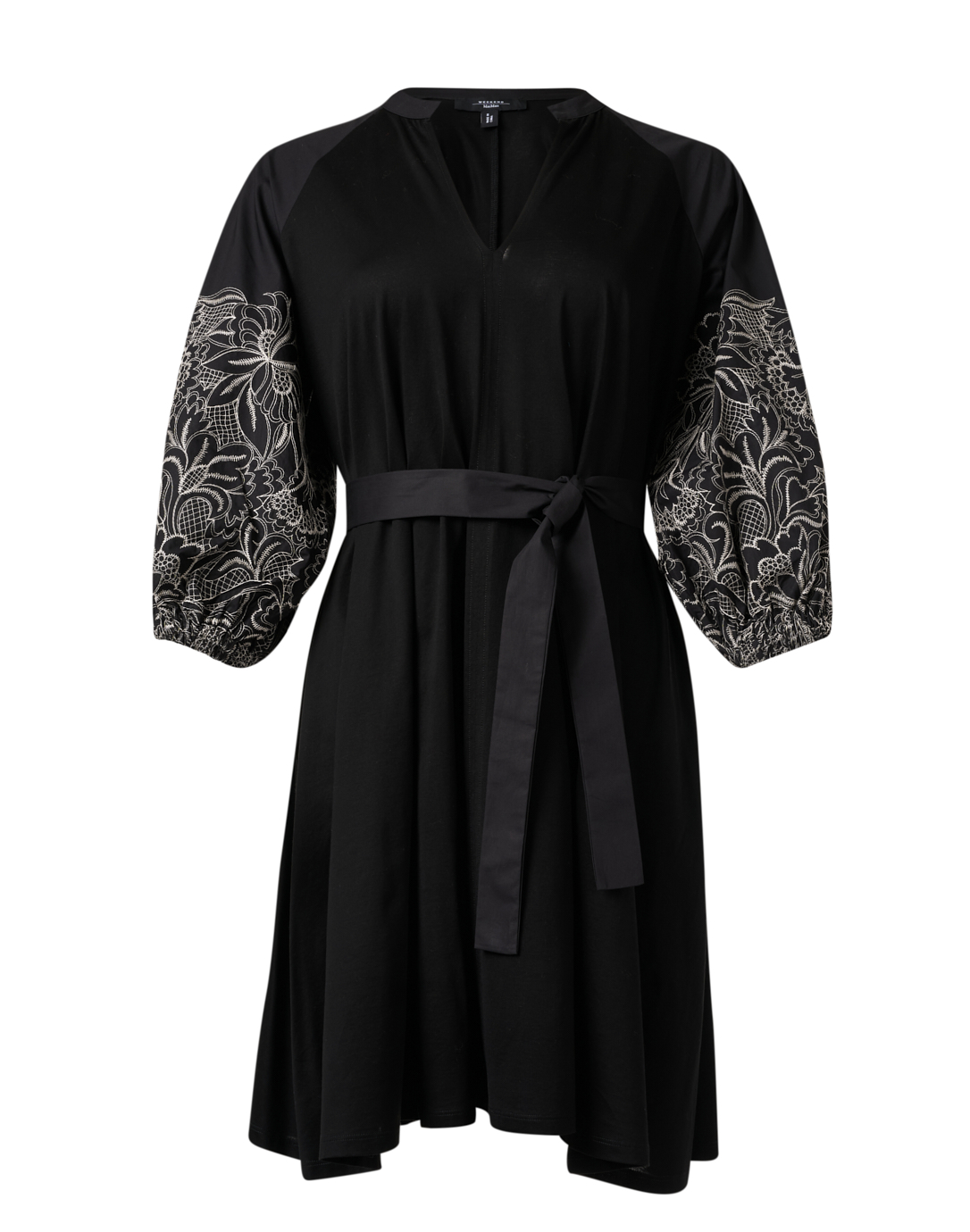 3/4 Sleeve Mara Concert Gown in Stretch Knit