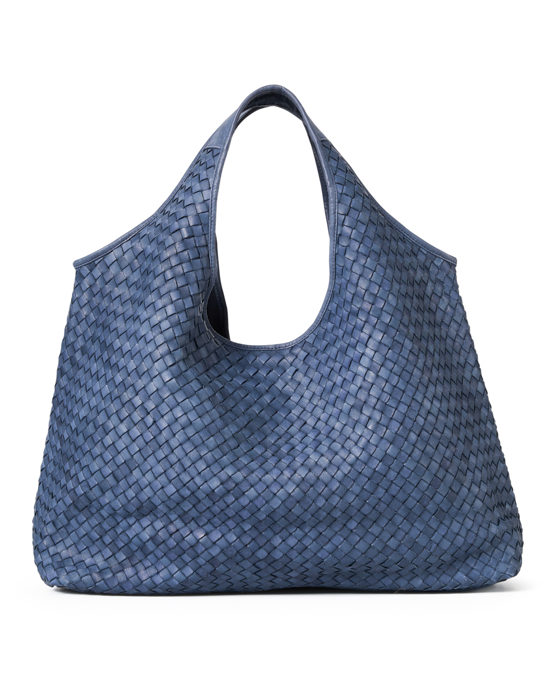 Light Blue Leather Tote Bags