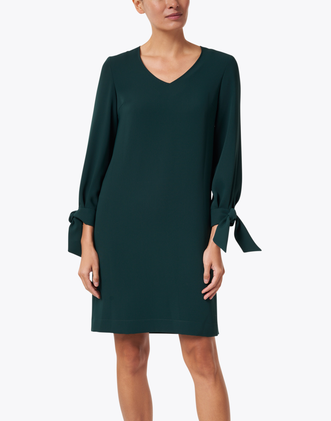 Galop Forest Green Dress Weill Halsbrook