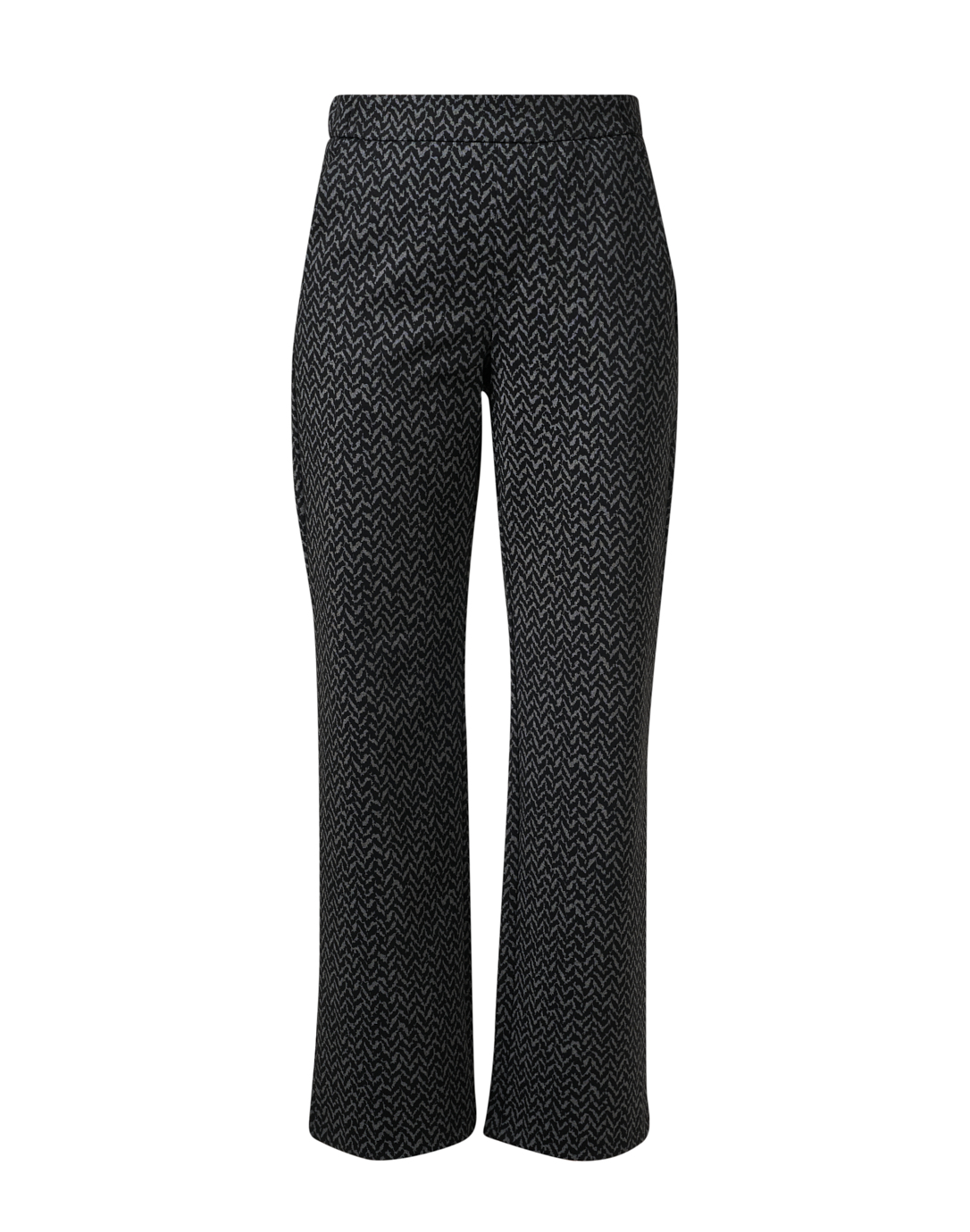 Chiara Grey Herringbone Pant | MAC Jeans