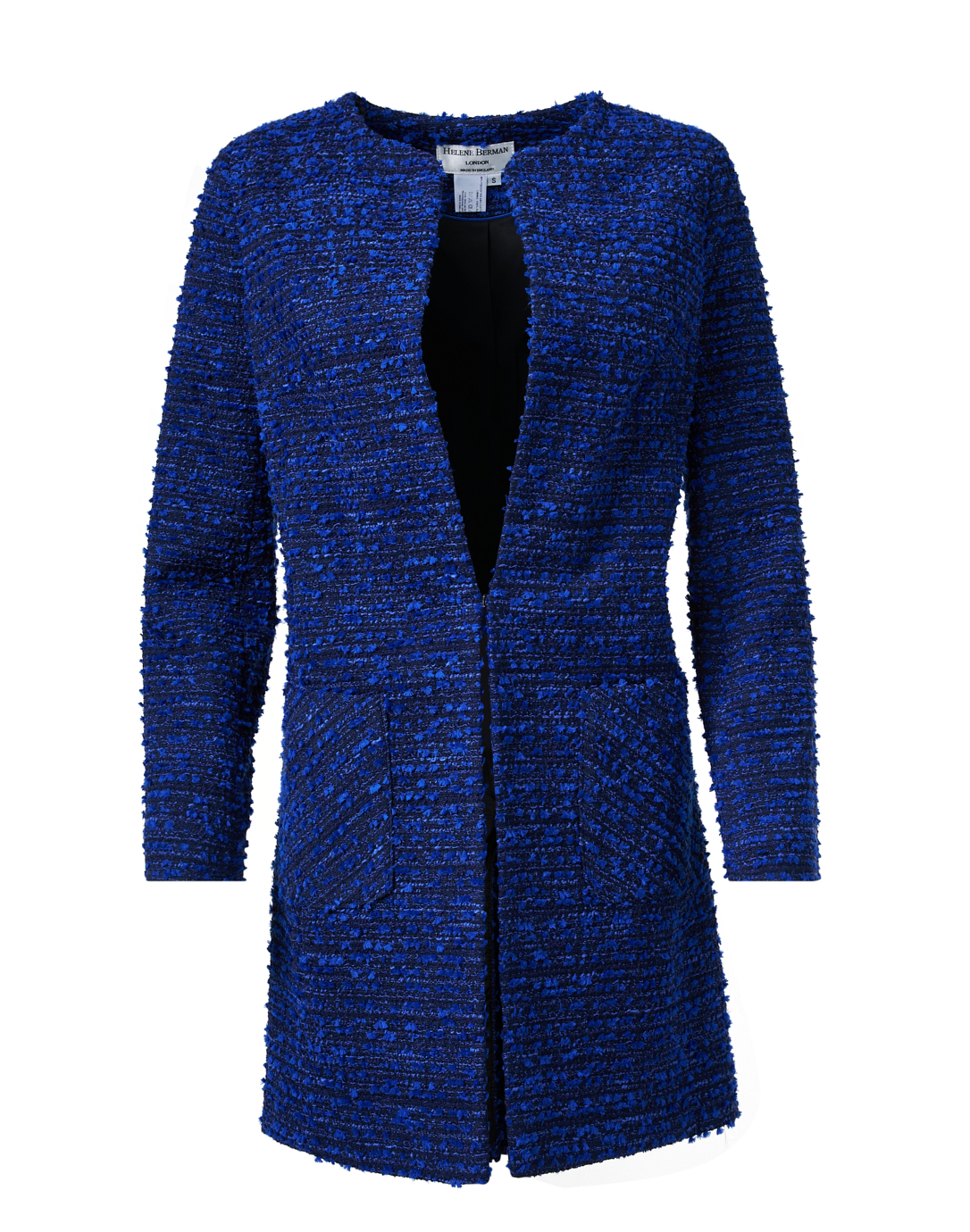 Alice Blue Tweed Jacket | Helene Berman