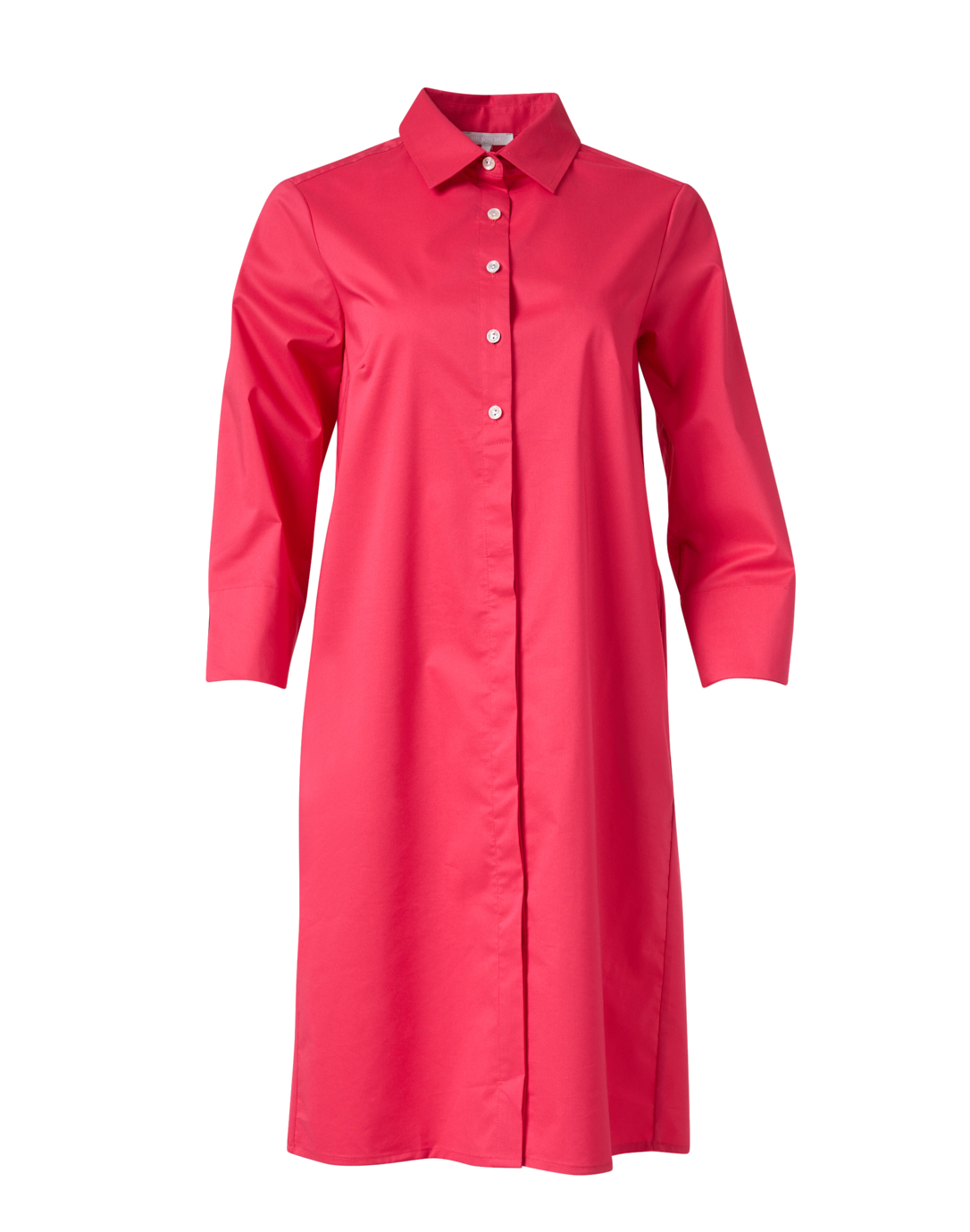 Isabella Pink Shirt Dress | Hinson Wu