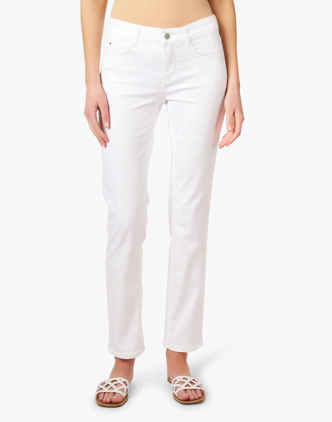 White Leg Straight Jean Dream Jeans | MAC