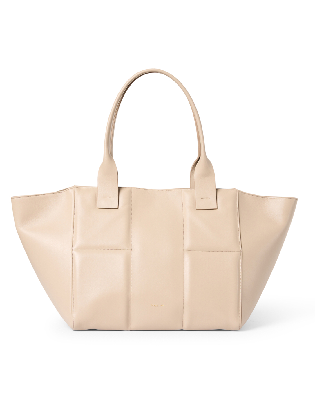 DeMellier The Midi New York Leather Tote Bag in Brown