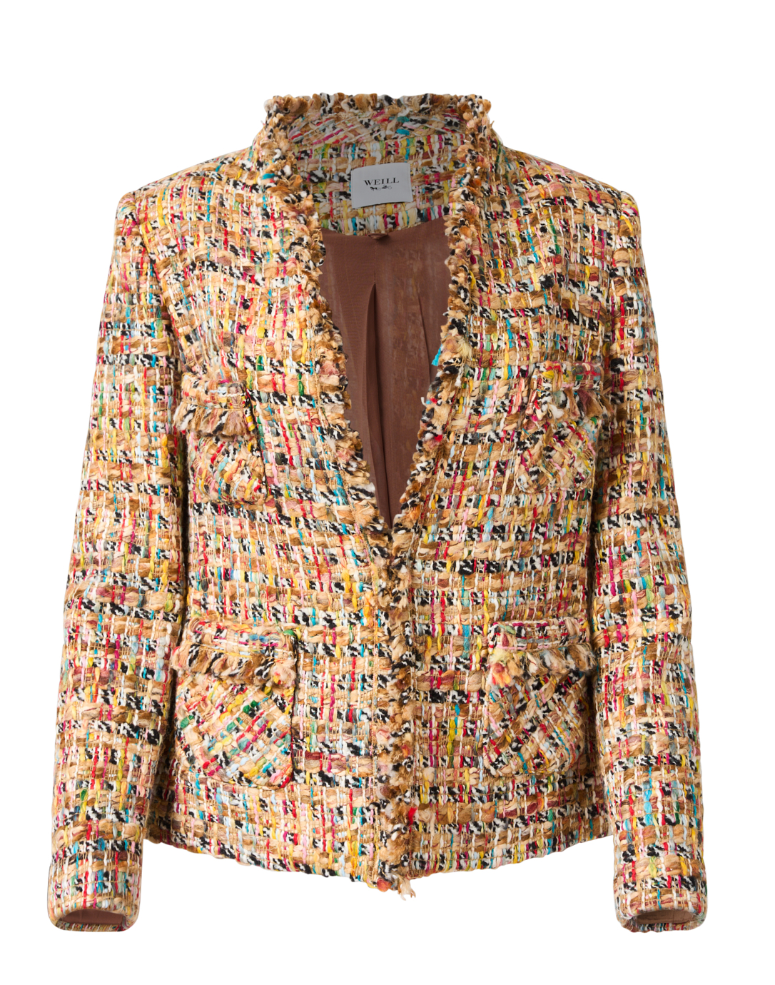 Multicolor Tweed Jacket | Weill