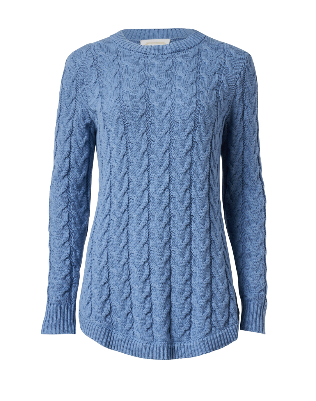 cable knit cotton cardigan