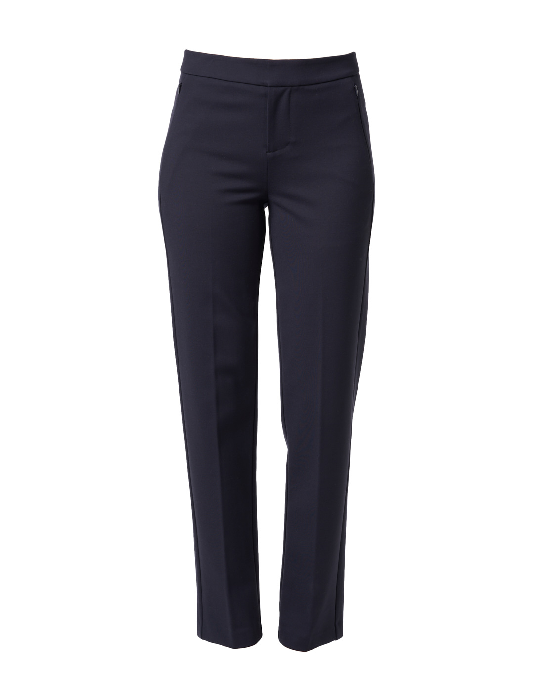 slim leg stretch trousers