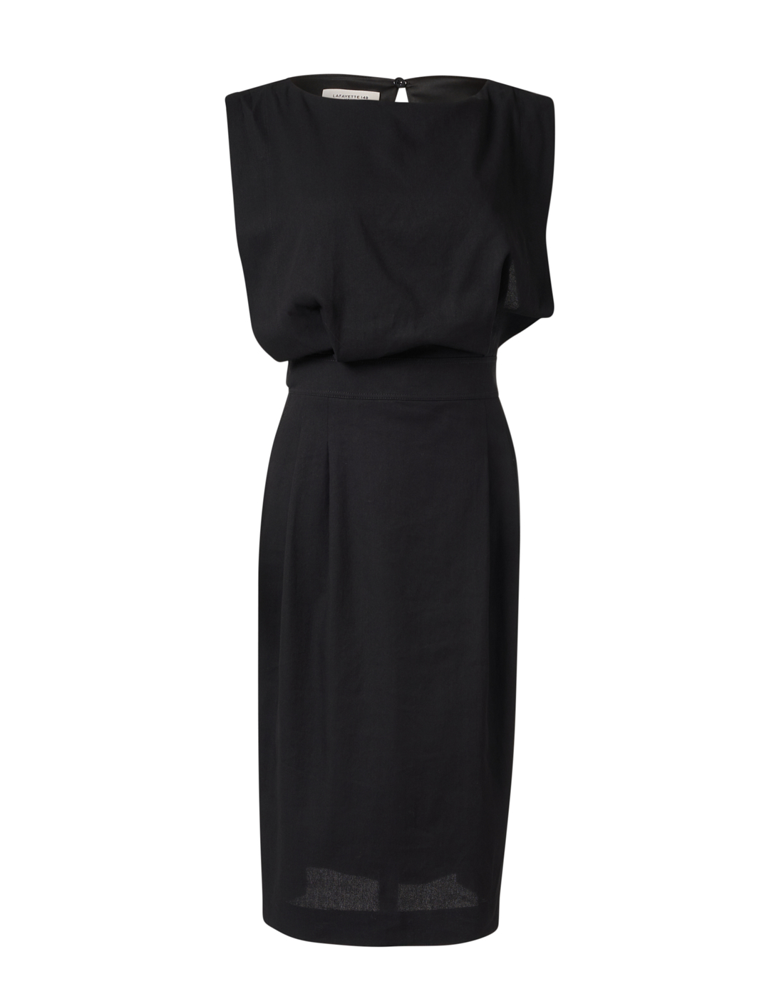 Black Blouson Dress | Lafayette 148 New York