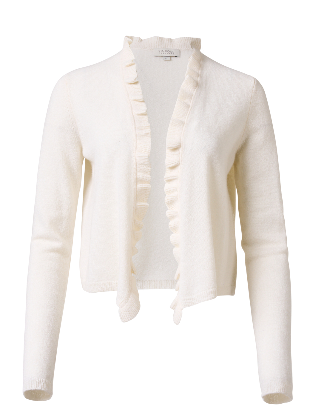 Cropped cardigan - Col. White