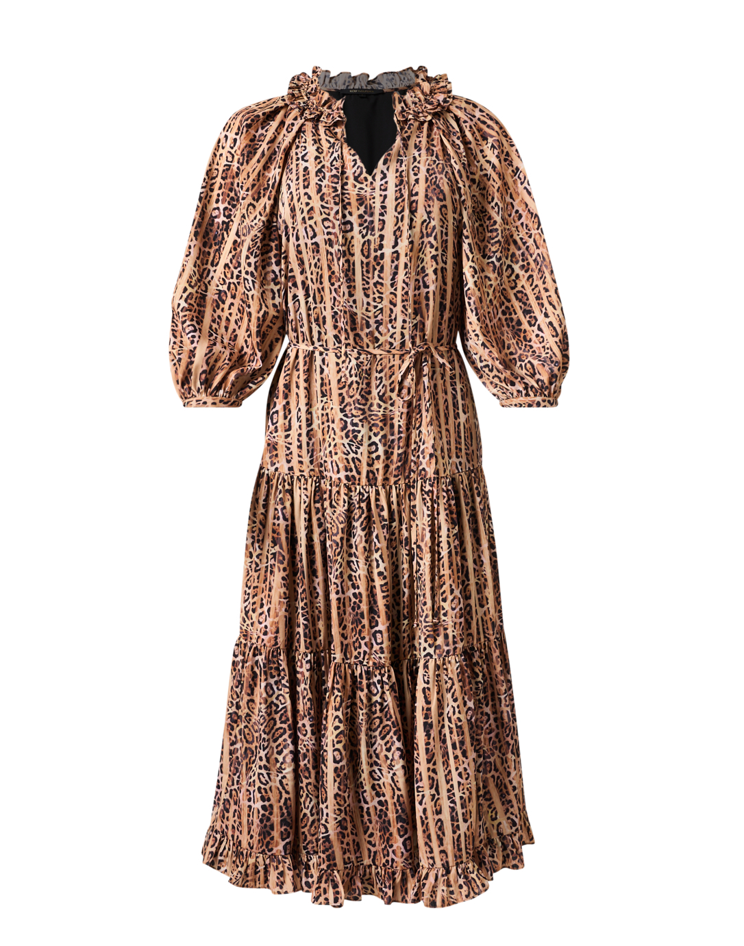 Whistler Brown Animal Print Dress | Kobi Halperin