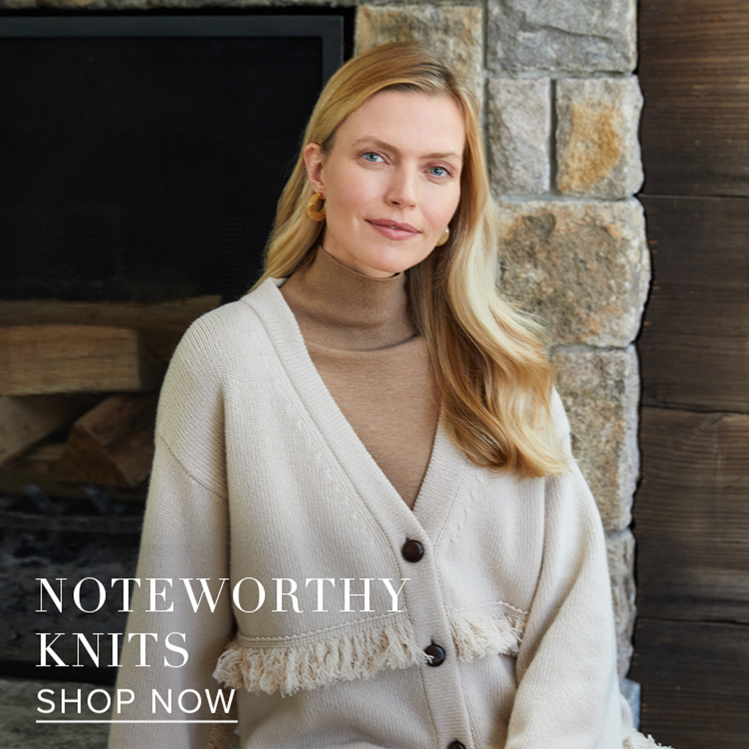 Noteworthy Knits. Shop Now.