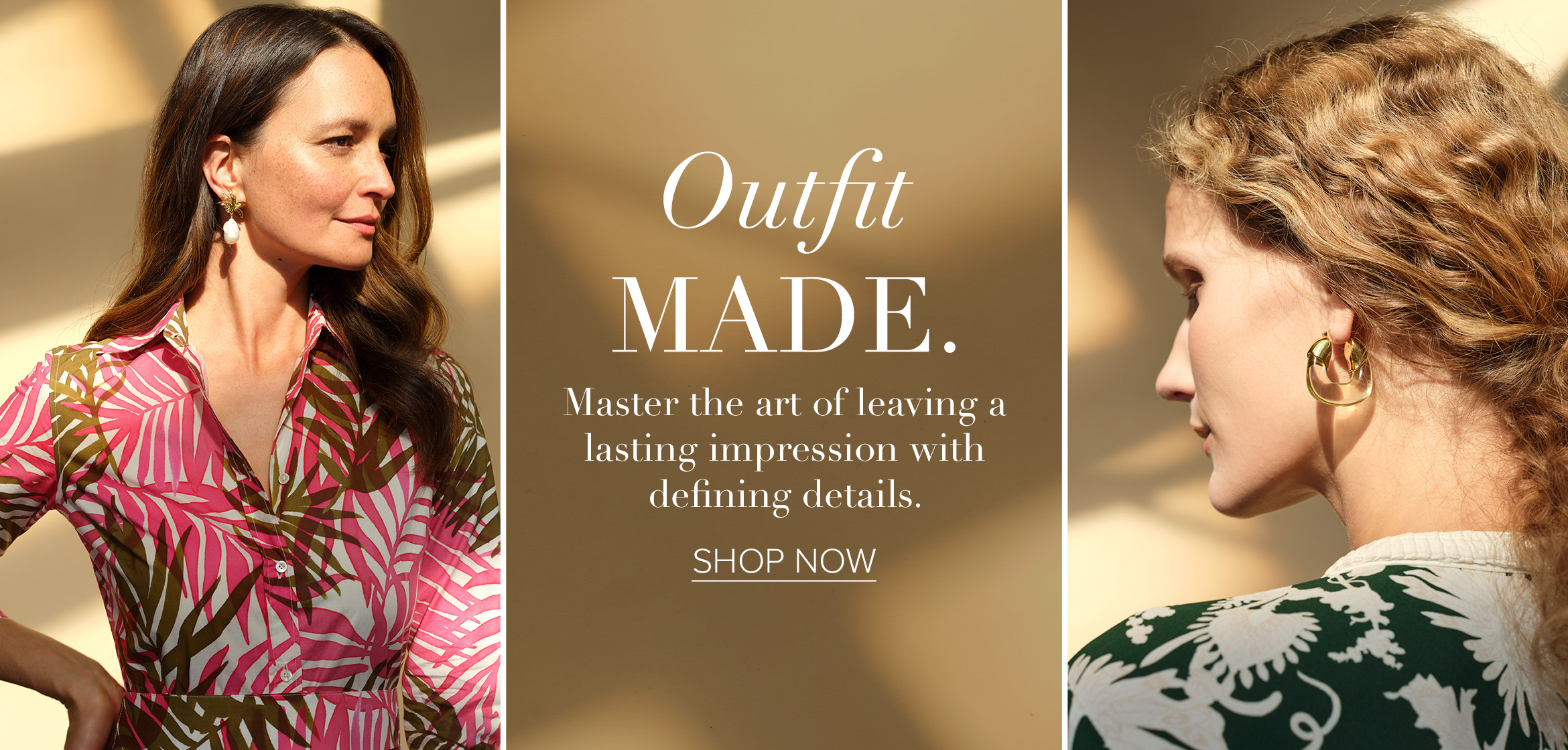 Outfit MADE Master the art of leaving a lasting impression with defining details. SHOP NOW